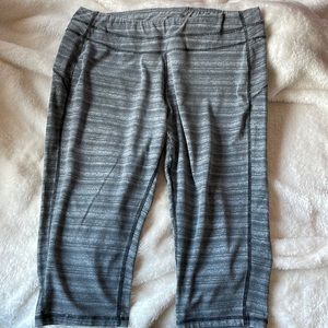 Stripped Gray Workout Pants